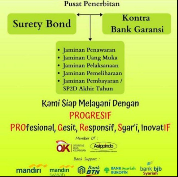 Jasa Di Jabodetabek Bank Garansi & Surety Bond Non Collateral
